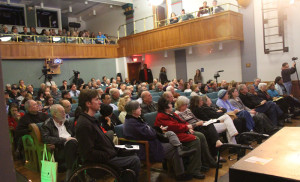This is what community looks like! SSFL Work Group draws capacity crowd Feb. 5